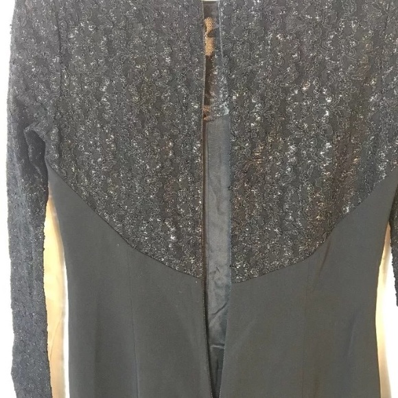 Haut Manches Longues Georgiou Studio Noir - Taille S, Manches Ouvertes, Perles, Occasion